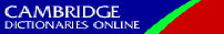 Cambridge Dictionaries Online